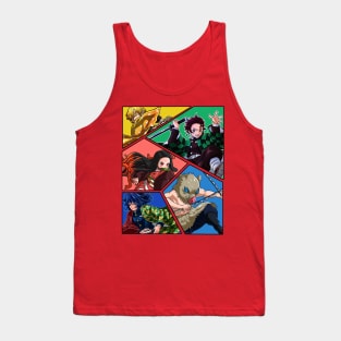 Demon Slayer Tanjiro Team Tank Top